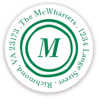 Return Address Label/Sticky by Stacy Claire Boyd - Fun Frame