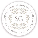 Return Address Label/Sticky by Stacy Claire Boyd - Heirloom Ivy