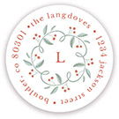 Return Address Label/Sticky by Stacy Claire Boyd - Flourished Berries