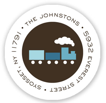 Stacy Claire Boyd Return Address Label/Sticky - Little Logo - Blue Stacy Claire Boyd Return Address Label/Sticky - Little Logo - Blue