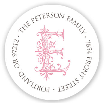 Return Address Label/Sticky by Stacy Claire Boyd - Clean & Simple - Pink Return Address Label/Sticky by Stacy Claire Boyd - Clean & Simple - Pink