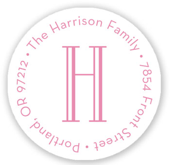 Stacy Claire Boyd Return Address Label/Sticky - Clean & Simple