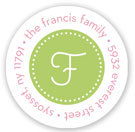 Stacy Claire Boyd Return Address Label/Sticky - Petite Patisserie - Pink