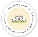 Stacy Claire Boyd Return Address Label/Sticky - Sweet Bunnies