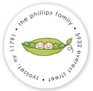 Stacy Claire Boyd Return Address Label/Sticky - Petite Peas