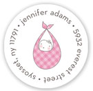 Stacy Claire Boyd Return Address Label/Sticky - Special Delivery - Pink