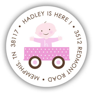 Stacy Claire Boyd Return Address Label/Sticky - Little Sister