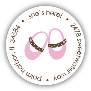 Stacy Claire Boyd Return Address Label/Sticky - Little Jill