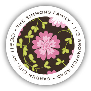 Stacy Claire Boyd Return Address Label/Sticky - Secret Garden