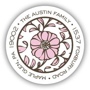 Return Address Label/Sticky by Stacy Claire Boyd - Petite Fleurs Return Address Label/Sticky by Stacy Claire Boyd - Petite Fleurs