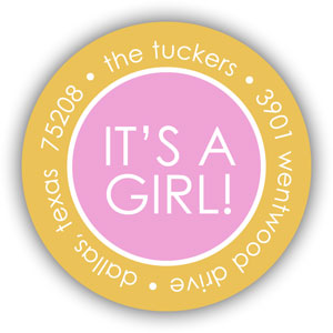 Stacy Claire Boyd Return Address Label/Sticky - Calendar Baby-Girl Stacy Claire Boyd Return Address Label/Sticky - Calendar Baby-Girl