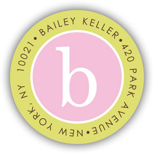 Stacy Claire Boyd Return Address Label/Sticky - Hip Baby Girl