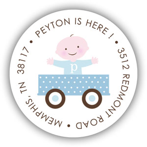 Stacy Claire Boyd Return Address Label/Sticky - Little Brother Stacy Claire Boyd Return Address Label/Sticky - Little Brother