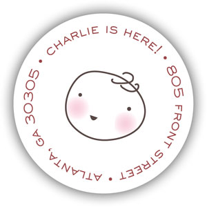 Stacy Claire Boyd Return Address Label/Sticky - Zoom Zoom
