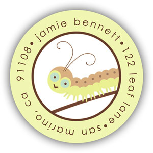 Stacy Claire Boyd Return Address Label/Sticky - Little Critter