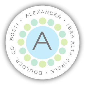 Return Address Label/Sticky by Stacy Claire Boyd - His Baby Beads Return Address Label/Sticky by Stacy Claire Boyd - His Baby Beads