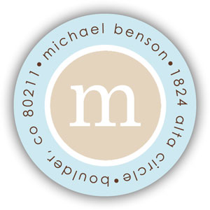 Stacy Claire Boyd Return Address Label/Sticky - Four-Square Stacy Claire Boyd Return Address Label/Sticky - Four-Square