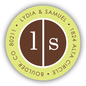 Return Address Label/Sticky by Stacy Claire Boyd - Twice As Nice Return Address Label/Sticky by Stacy Claire Boyd - Twice As Nice