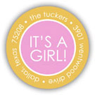 Stacy Claire Boyd Return Address Label/Sticky - Calendar Baby-Girl