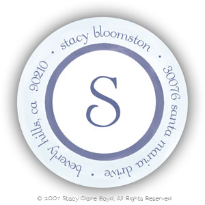 Stacy Claire Boyd Return Address Label/Sticky - All Dressed Up