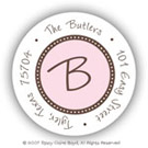 Stacy Claire Boyd Return Address Label/Sticky - Simply Pink