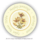 Stacy Claire Boyd Return Address Label/Sticky - Lovely Lilies