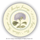 Stacy Claire Boyd Return Address Label/Sticky - Heavenly Hydrangea