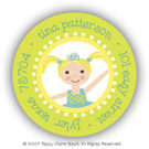 Stacy Claire Boyd Return Address Label/Sticky - Tina Ballerina