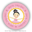 Stacy Claire Boyd Return Address Label/Sticky - Dena Ballerina