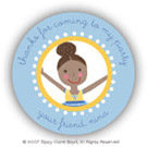 Stacy Claire Boyd Return Address Label/Sticky - Nina Ballerina