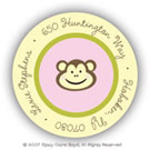 Stacy Claire Boyd Return Address Label/Sticky - Monkeyin' Around