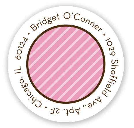 Stacy Claire Boyd Return Address Label/Sticky - Change of A Dress