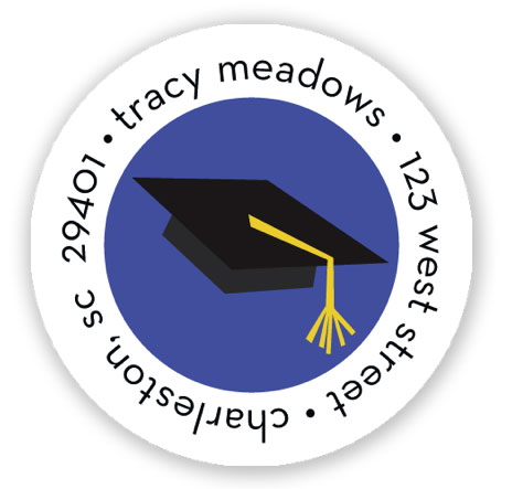 Stacy Claire Boyd Return Address Label/Sticky - Diploma Delight Stacy Claire Boyd Return Address Label/Sticky - Diploma Delight