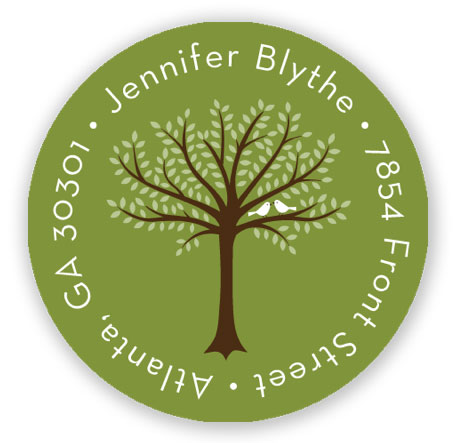 Stacy Claire Boyd Return Address Label/Sticky - Birds of a Feather Stacy Claire Boyd Return Address Label/Sticky - Birds of a Feather