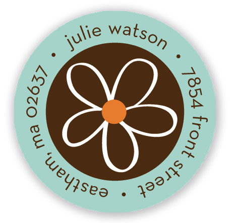 Stacy Claire Boyd Return Address Label/Sticky - Daisy Dreams