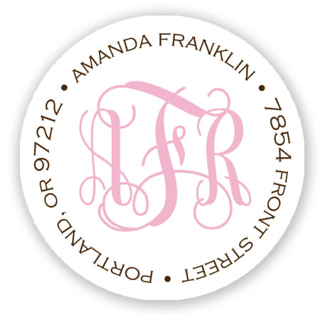 Stacy Claire Boyd Return Address Label/Sticky - Clean & Simple #14