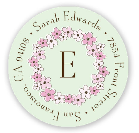 Stacy Claire Boyd Return Address Label/Sticky - Springtime Love Stacy Claire Boyd Return Address Label/Sticky - Springtime Love