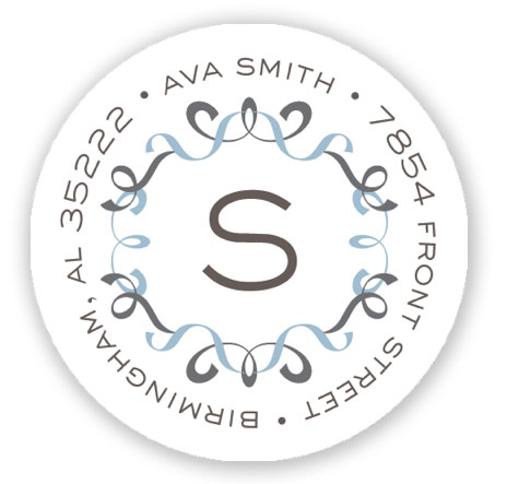 Stacy Claire Boyd Return Address Label/Sticky - Elegant Affair
