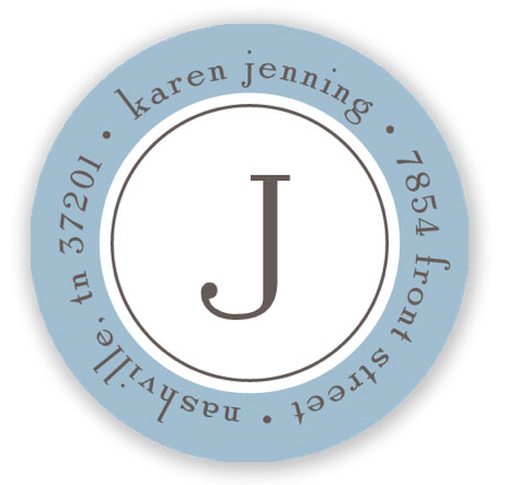 Stacy Claire Boyd Return Address Label/Sticky - Etched In Love