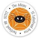 Stacy Claire Boyd Return Address Label/Sticky - Spooky Spiders