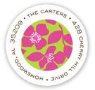 Stacy Claire Boyd Return Address Label/Sticky - CoCo - Pink