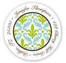 Stacy Claire Boyd Return Address Label/Sticky - Arabesque