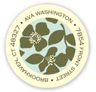 Return Address Label/Sticky by Stacy Claire Boyd - Bloom