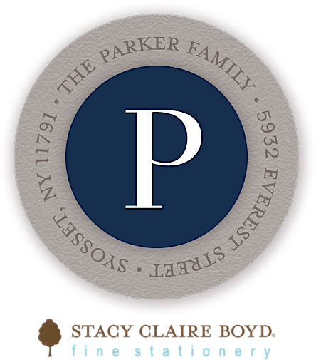 Stacy Claire Boyd Return Address Label/Sticky - Arches Stacy Claire Boyd Return Address Label/Sticky - Arches