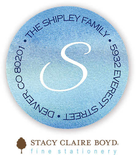 Stacy Claire Boyd Return Address Label/Sticky - Seaside Stacy Claire Boyd Return Address Label/Sticky - Seaside