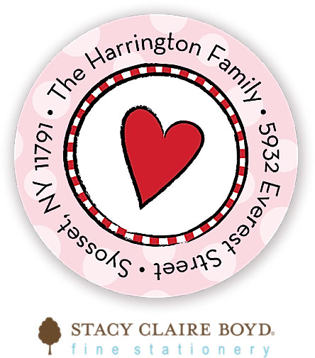 Stacy Claire Boyd Return Address Label/Sticky - Hugs and Kisses Stacy Claire Boyd Return Address Label/Sticky - Hugs and Kisses