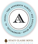 Stacy Claire Boyd Return Address Label/Sticky - With Honors