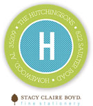 Stacy Claire Boyd Return Address Label/Sticky - Thought Bubbles