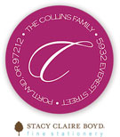 Stacy Claire Boyd Return Address Label/Sticky - Berry Marry
