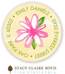 Stacy Claire Boyd Return Address Label/Sticky - Blooms